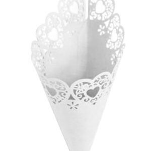 LOTE 10 CONOS DECOR WEDDING