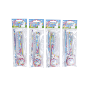 SET 4 PCS PAPELERÍA UNICORNIO DE REGALO