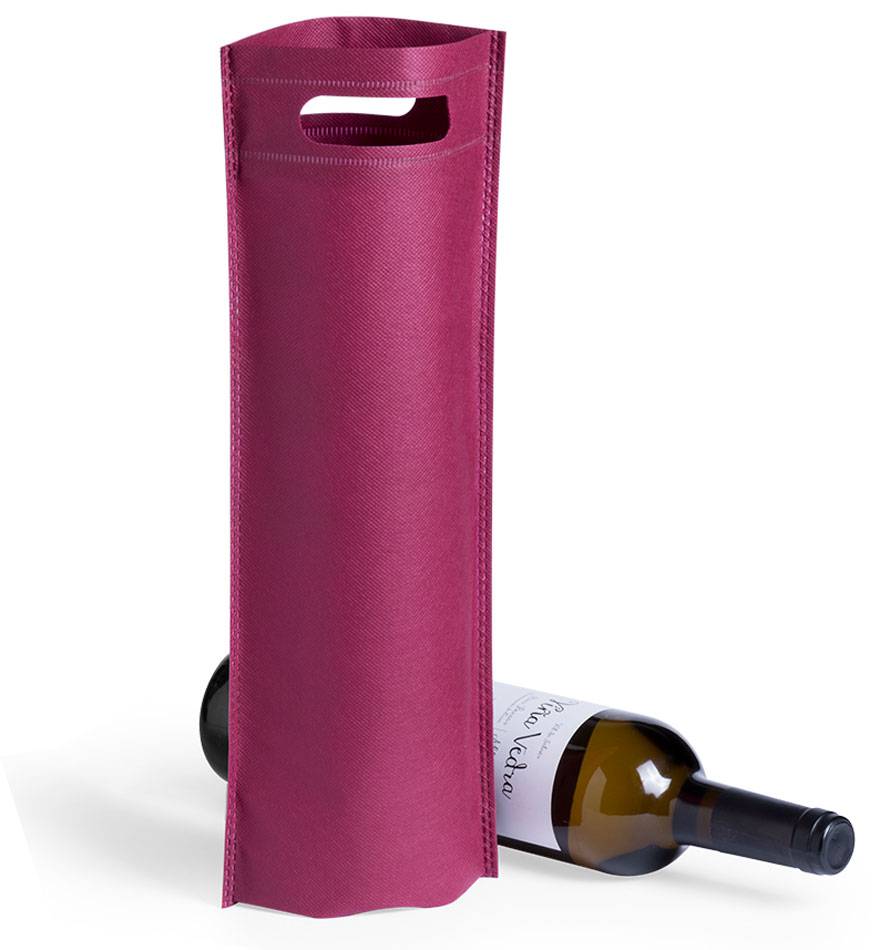 BOLSA NON-WOVEN CON ASA PARA VINO 75CL. - Imagen 3